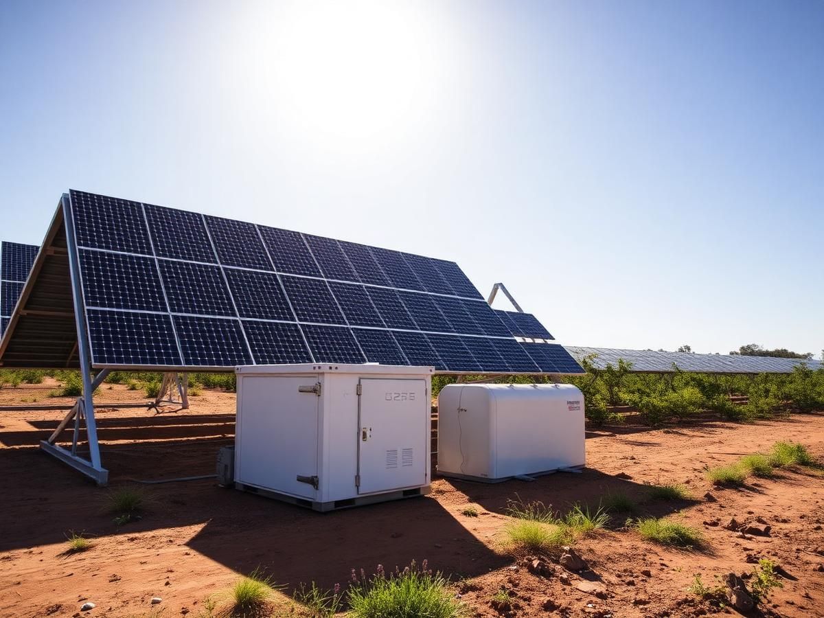 Ground-mount solar array