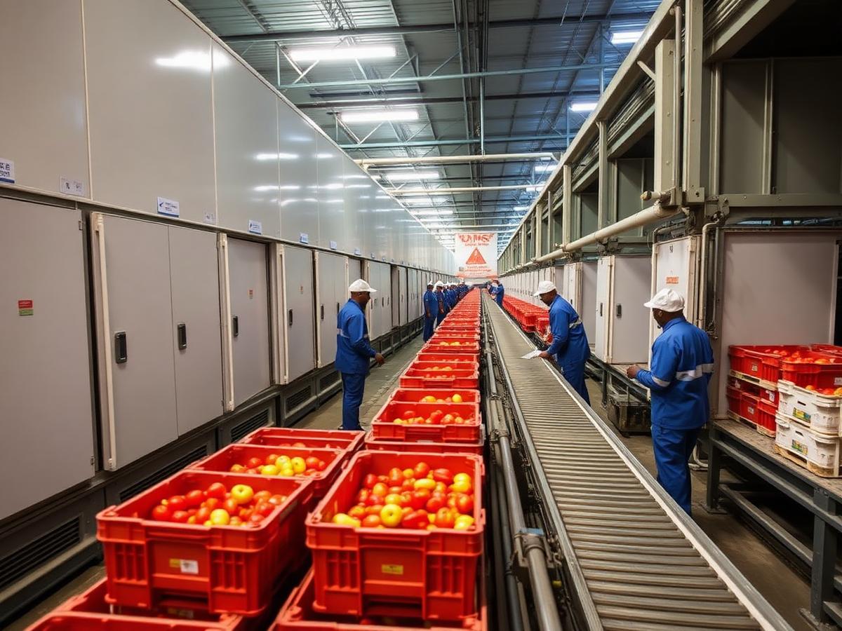 Walvis Bay reefer packhouse for Namibian horticulture export Walvis Bay reefer packhouse for Namibian horticulture export