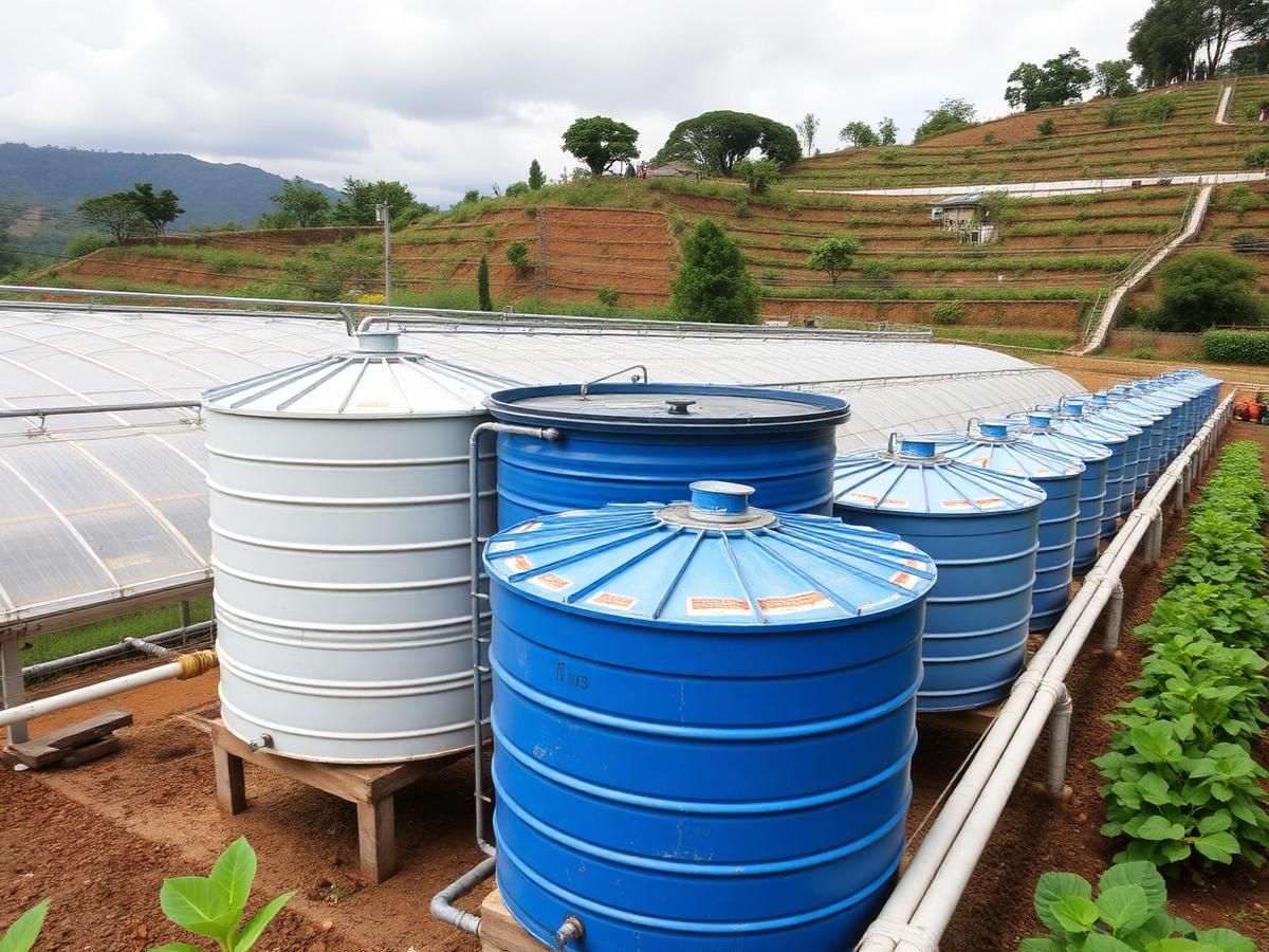 Rooftop rainwater capture