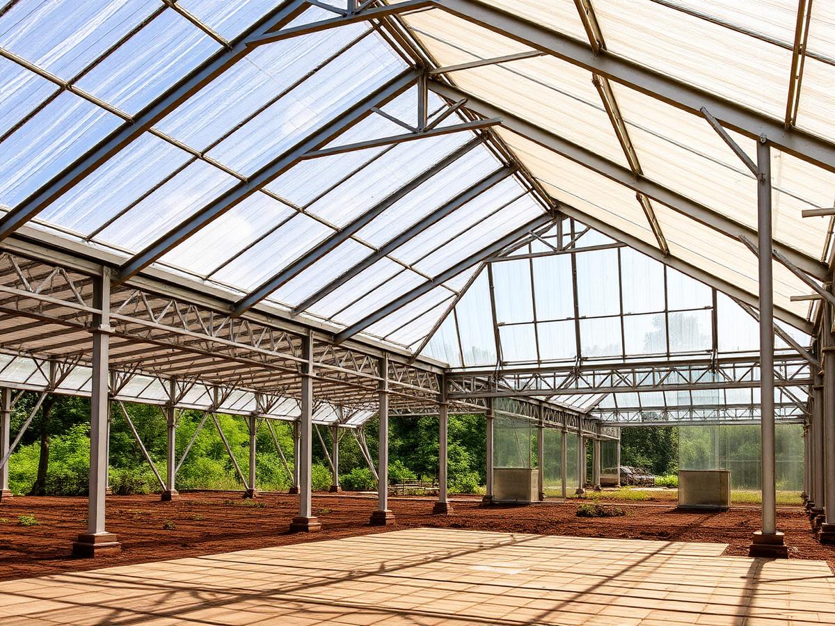 Wind-rated multi-span greenhouse structure in Tanzania Wind-rated multi-span greenhouse structure in Tanzania