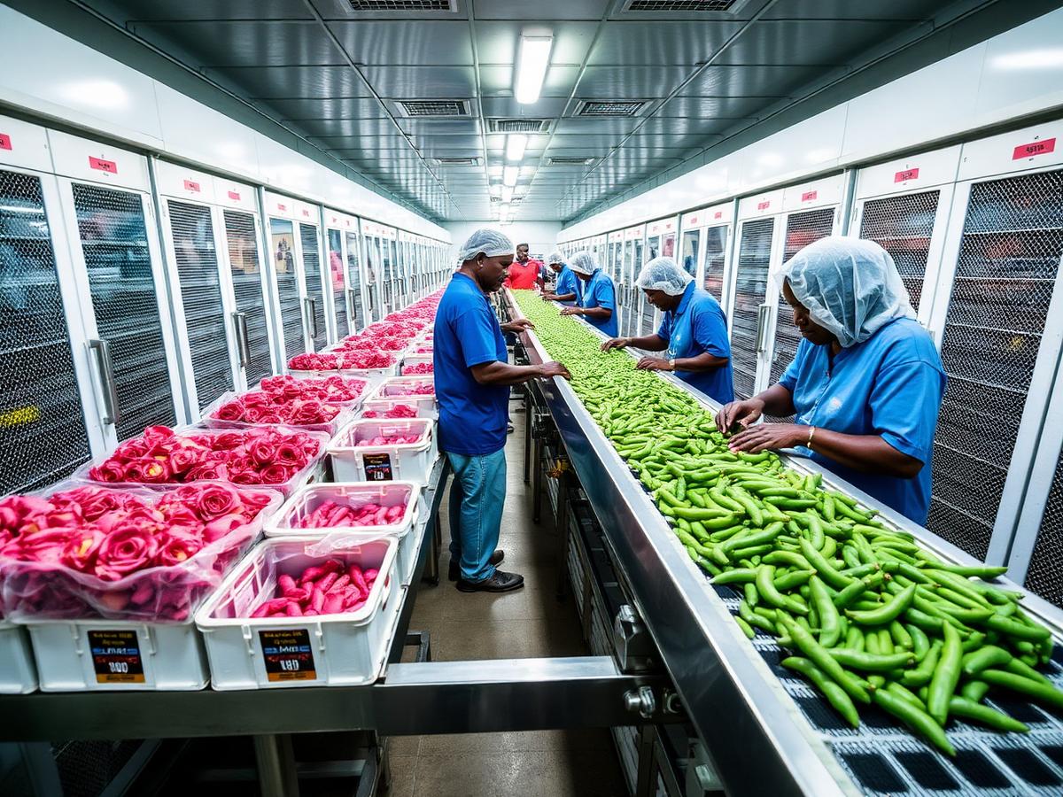 Entebbe cold-chain packhouse for Uganda horticulture export Entebbe cold-chain packhouse for Uganda horticulture export