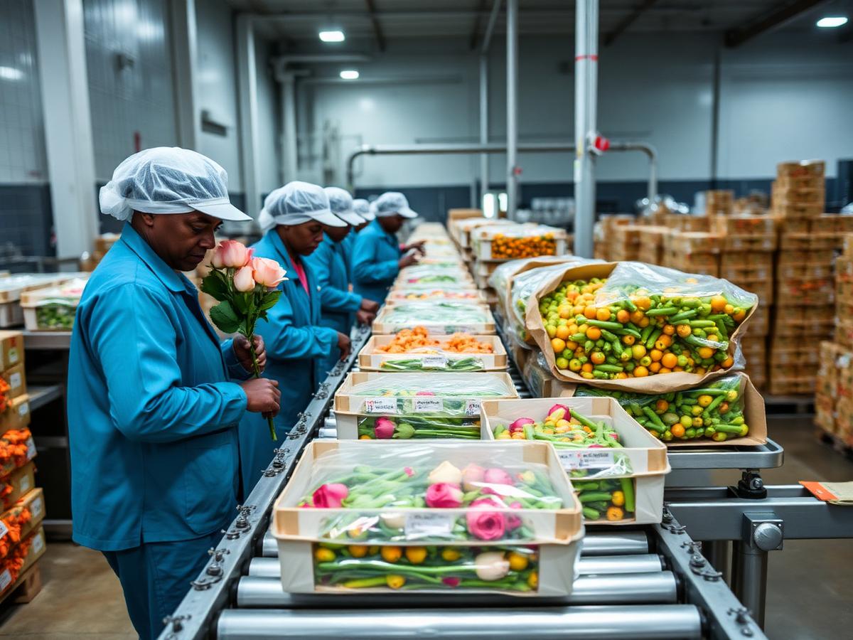 Lusaka airfreight packhouse for Zambian horticulture Lusaka airfreight packhouse for Zambian horticulture